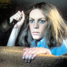 A horror-film actress known as a scream queen
