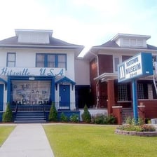 The Motown Records logo associated with the Detroit record label