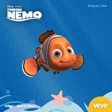 A clownfish representing Nemo from Pixar’s Finding Nemo