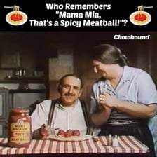 An illustration from the “That’s a spicy meatball!” Alka-Seltzer advertising campaign.