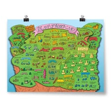 A board game featuring a map as its playing surface.