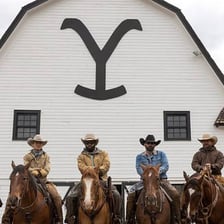 The ranch setting associated with the television series Yellowstone