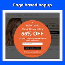 A computer screen displaying a pop-up advertisement.