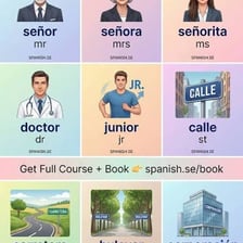 A reference showing the Spanish title señora abbreviated as Sra.