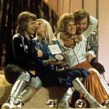 ABBA performing “Waterloo” at the 1974 Eurovision Song Contest