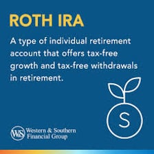 A financial planning scene representing retirement savings.