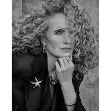 Portrait of actress Andie MacDowell