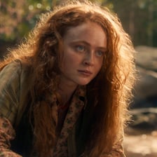 Actress Sadie Sink associated with Stranger Things.