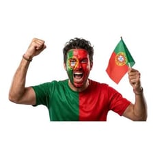 An enthusiastic person expressing strong excitement.
