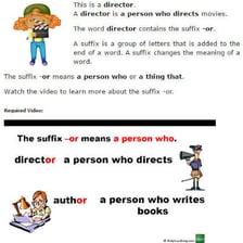An English grammar lesson contrasting the forms is and are