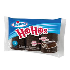 Hostess HoHos chocolate-covered rolled snack cakes
