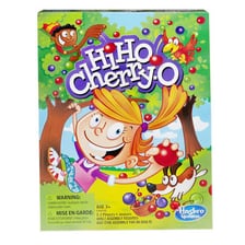 The Hi-Ho! Cherry-O children’s board game box and game pieces
