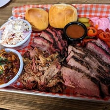 Barbecue dishes representing Kansas City-style and Korean barbecue.