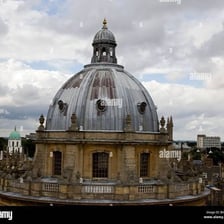 A building topped by a rounded dome