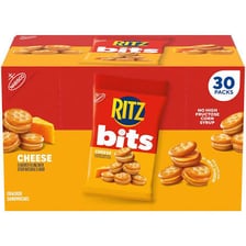 A package of Ritz Bits small sandwich crackers.