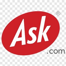 The Ask.com search engine logo