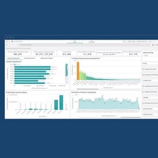 A business analytics display showing measurable performance data.