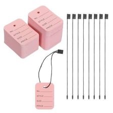 Merchandise displayed with visible price tags