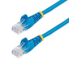 Ethernet cables with RJ45 plugs at their ends.