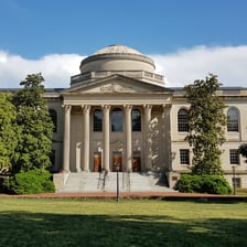 A view of the University of North Carolina campus in Chapel Hill.
