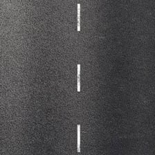 A paved road serving as a driving surface