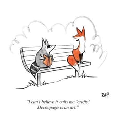 A fox with an alert, seemingly cunning expression