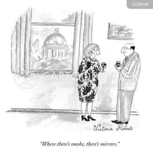 An illustration depicting a deceptive trick