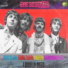 The Beatles' Sgt. Pepper's Lonely Hearts Club Band album cover
