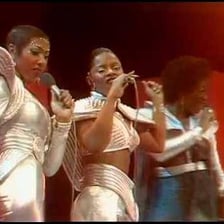 Patti LaBelle performing onstage