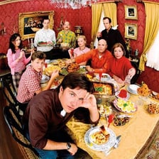 Promotional imagery for the television sitcom Arrested Development.
