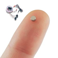 A small wireless earpiece used for discreet communication.