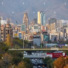 A view of Tehran, the capital of Iran.