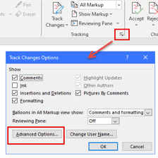 An editor removing words from a document.