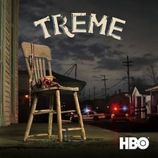 Promotional artwork for the HBO series Treme set in New Orleans