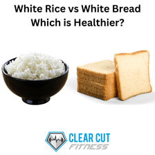 Bread and rice shown as carbohydrate-rich foods