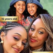 A portrait of actress Tia Mowry.