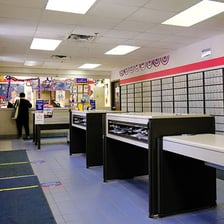 A United States Postal Service post office