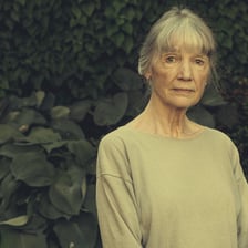 A portrait of novelist Anne Tyler.