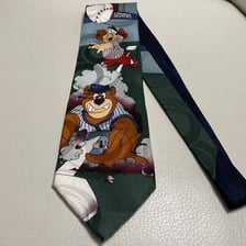 Yogi Bear and Fred Flintstone depicted wearing neckties.