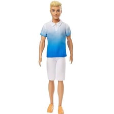 A Ken doll from the Barbie toy line.