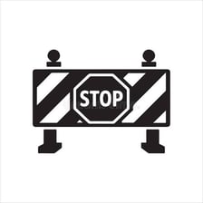 A small obstacle representing a temporary problem