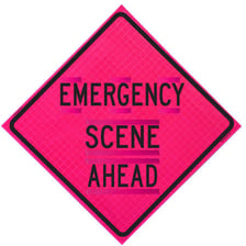 A scene conveying an urgent emergency