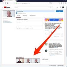A video thumbnail displayed on a YouTube upload page.