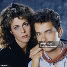 Portrait of actress Rita Wilson.