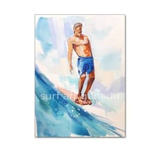 Illustrations representing the phrases “hang five” and “hangfire”