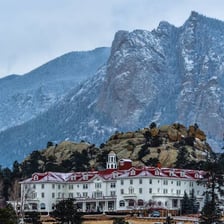 The Stanley Hotel near Estes Park, Colorado.