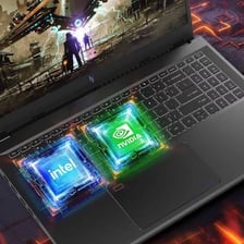 An Acer Nitro V 15 gaming laptop