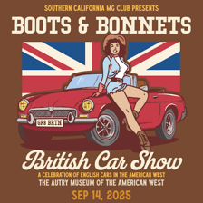 A British car showing its bonnet and rear boot
