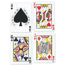 A king playing card on a blackjack table