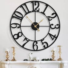 A clock showing time passing during a long meeting